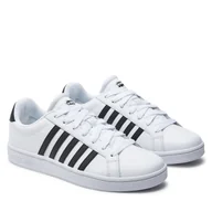 Sneakersy męskie - Sneakersy K-Swiss Court Tiebeak 07011 126 Biały - miniaturka - grafika 1