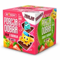 Inne przekąski suche - Be Now Przekąska jabłkowo-truskawkowa + ZABAWKA 16g kos-jab-tru-16g - miniaturka - grafika 1