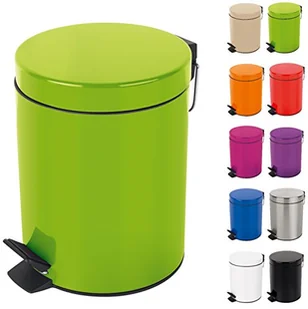 Spirella spirella 10.16379 kosz na śmieci z pedałem Sydney kiwi 3 L 10.16379 - Kosze na śmieci - miniaturka - grafika 1