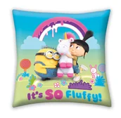 Kołdry i poduszki dla dzieci - Mała poduszka Minions It's so fluffy!, 40 x 40 cm - miniaturka - grafika 1