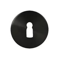 Klamki - Domino Szyld Lui na klucz czarny - miniaturka - grafika 1