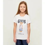 Koszulki dla dziewczynek - Guess T-shirt Regular Fit - miniaturka - grafika 1