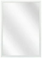 Lustra - Srebrne aluminiowe lustro w stylu nowoczesnym F8-K92 - miniaturka - grafika 1