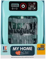 Zabawy w naśladowanie dorosłych - MEGA CREATIVE, zmywarka na baterię miętowa - miniaturka - grafika 1