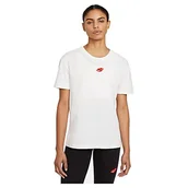 Koszulki i topy damskie - Nike Damska koszulka W Nsw Tee Boy Love biały M - miniaturka - grafika 1