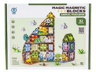Klocki - ZWIERZĘTA KONSTRUKCYJNE KLOCKI MAGNETYCZNE - miniaturka - grafika 1