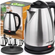 Czajniki elektryczne - Czajnik Elektryczny Bezprzewodowy Turystyczny Duży Mocny Stalowy Nierdzewny - miniaturka - grafika 1