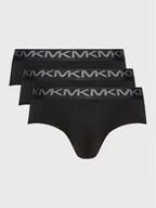 Majtki męskie - Michael Kors Komplet 3 par slipów 6BR1L10033 Czarny - miniaturka - grafika 1