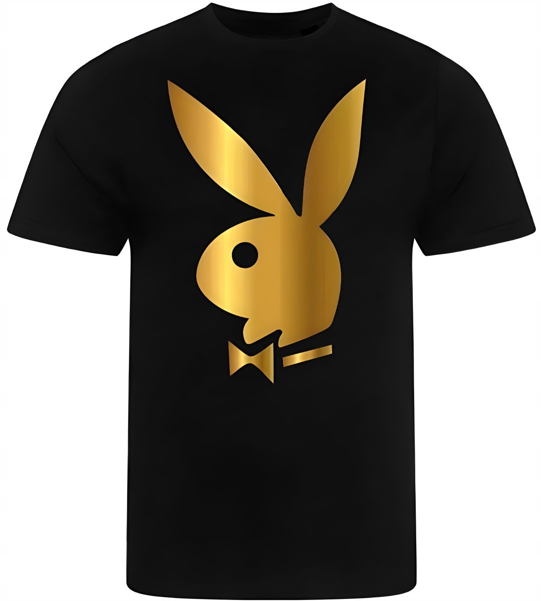 KOSZULKA MĘSKA NADRUK PLAYBOY PREZENT PREMIUM S