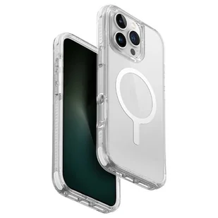 UNIQ etui Combat iPhone 16 Pro Max 6.9" Magclick Charging biały/lume white - Etui i futerały do telefonów - miniaturka - grafika 1