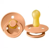 Smoczki uspokajające - BIBS Denmark Smoczek Uspokajający M Peach kauczuk Hevea 200246 - miniaturka - grafika 1
