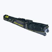 Sporty zimowe - akcesoria - Pokrowiec na narty Fischer Skicase With Boot Pocket Alpine Race Wheels czarno-szary Z11521 - miniaturka - grafika 1