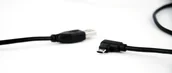 Kable USB - Kabel USB Gembird USB-A - 1.8 m Czarny CCB-USB2-AMmDM90-6 - miniaturka - grafika 1