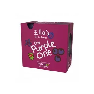 Ella'S Kitchen Bio Purple One Puree Owocowe, 5X90G - Koncentraty warzywne, przeciery - miniaturka - grafika 1