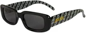 Okulary przeciwsłoneczne - okulary przeciwsłoneczne SANTA CRUZ DUNGEON STRIP SUNGLASSES Black - miniaturka - grafika 1