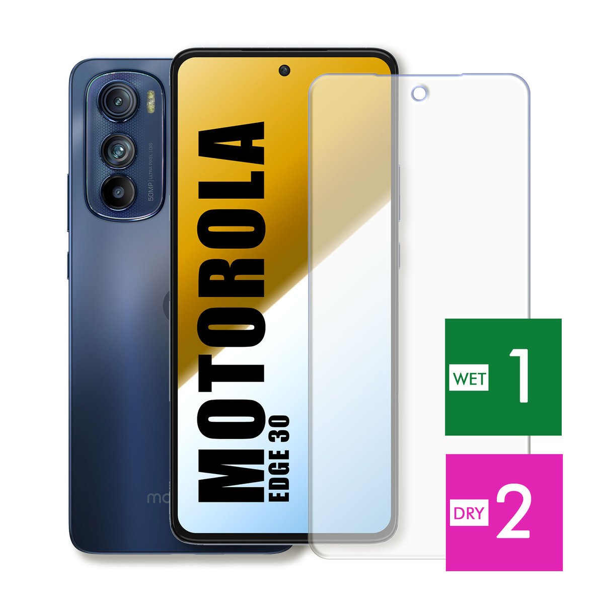 WZMOCNIONE SZKŁO DO MOTOROLA EDGE 30 SZYBKA HARTOWANE 9H JAKOŚĆ