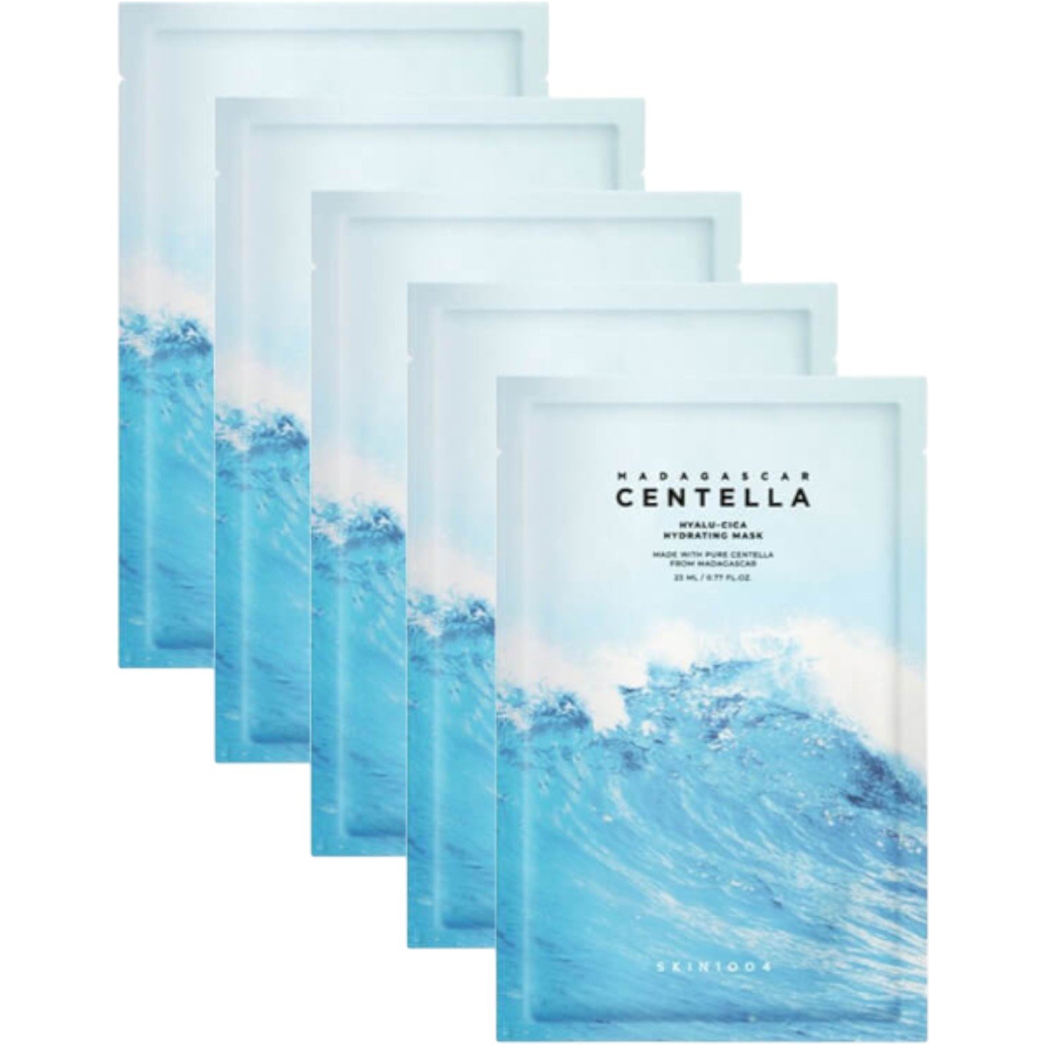 Skin 1004 Madagascar Centella Hyalu-Cica Hydrating Mask, 5x23ml