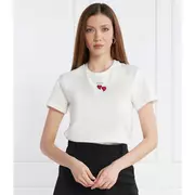 Koszulki i topy damskie - Pinko T-shirt | Regular Fit - miniaturka - grafika 1