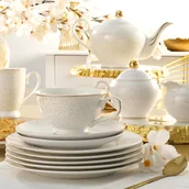 Serwisy do kawy i herbaty - Serwis do herbaty na 6 osób porcelanowy Zestaw prezentowy SUNSET - miniaturka - grafika 1