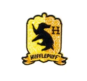 Pasmanteria - Naprasowanka termo Harry Potter Hufflepuff Naszywki naprasowanki na ubrania 5,5x6,5 cm - miniaturka - grafika 1