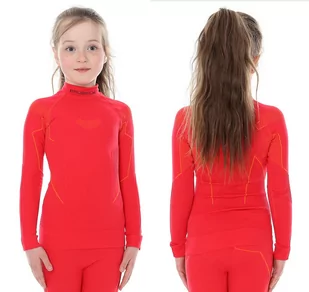 Brubeck Bluza thermo jr ls13650 czerwony BLUZA JR WMN 140/146 MALINA - Bluzy narciarskie - miniaturka - grafika 1