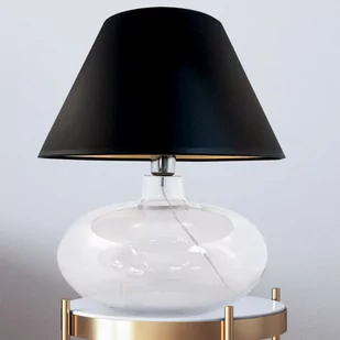 Lampa stołowa ADANA TRANSPARENT 5520BKGO Zumaline przezroczysty 002177-014418 - Lampy stojące - miniaturka - grafika 1