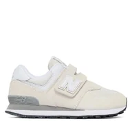Buty dla chłopców - Sneakersy New Balance PV574EVW Écru - miniaturka - grafika 1