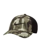 Czapki damskie - Nike DV2992-010 U NK DF AROBL L91 cap Camo Czapka z daszkiem Czarny/Czarny 1SIZE - miniaturka - grafika 1