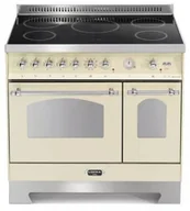 Kuchenki elektryczne - Kuchnia z płytą indukcyjną LOFRA DOLCEVITA 90 AVORIO RBID96MFTE/5i/Chrome - miniaturka - grafika 1