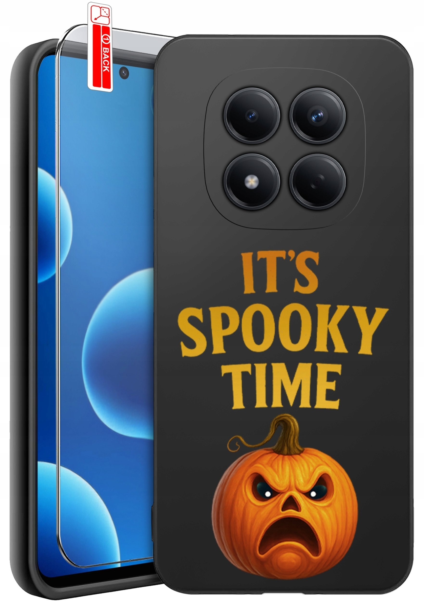 krainaGSM Etui Do Xiaomi Redmi Note 15 Pro 5G Wzory Silikonowe Matt Case + Szkło