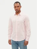Koszule męskie - Pepe Jeans Koszula Arnau PM308844 Różowy Regular Fit - miniaturka - grafika 1