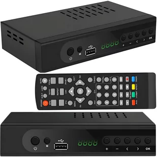 Dekoder Tuner Tv Naziemnej Hd Dvb-T2 Hevc H.265 - Tunery DVB-T - miniaturka - grafika 1