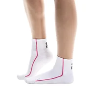 Skarpetki męskie - Skarpetki On Court Sock Mid White/Pink L - miniaturka - grafika 1