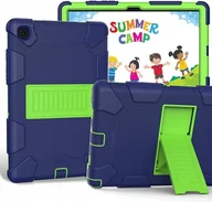 Etui do tabletów - Etui Case do Samsung A8 X200/205 (2021)10,5 Pancerne Granatowo Zielone - miniaturka - grafika 1