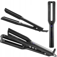 Prostownice i karbownice do włosów - Prostownica do włosów 4 Płytki Cearmiczno Turmalinowe Jonizacja LCD 60W - miniaturka - grafika 1