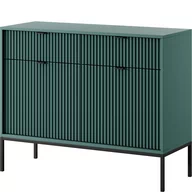 Komody - Komoda KSZ-104 Nova Labrador Piaski Meble Labrador Mat, Czarny, Czarna - miniaturka - grafika 1