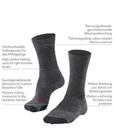 Skarpetki damskie - FALKE Mężczyźni Skarpety do wędrówek TK2 Explore M So Wełna przeciw pęcherzom grube1 Para, Biały Off-White 2040, 44-45 - miniaturka - grafika 1