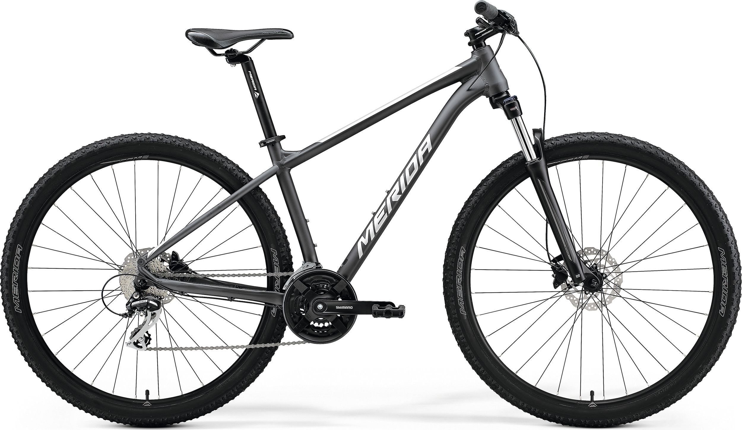 Merida Dviratis BIG.NINE 20-2X matt dark silver-M17 Dydis: M17