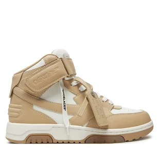 Sneakersy Off-White OWIA275S23LEA0011701 Beżowy - Sneakersy damskie - miniaturka - grafika 1