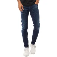 Spodnie męskie - Spodnie męskie jeansowe Diesel Troxer slim skinny -W29 - miniaturka - grafika 1