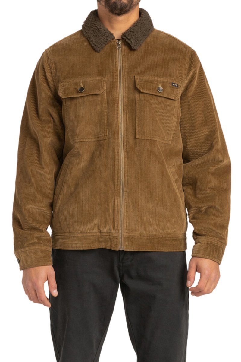 Kurtka męska Billabong Barlow Sherpa Cord przejściowa-XS