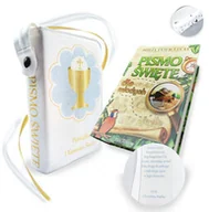 Dewocjonalia - ZESTAW Biblia prezent na Komunię, Pismo Święte dla młodych, okładka, dedykacja paginacja - miniaturka - grafika 1