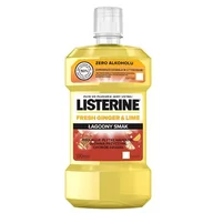 Płyny do płukania jamy ustnej - Listerine Listerine Płyn do płukania jamy ustnej Fresh Ginger & Lime 500ml - miniaturka - grafika 1
