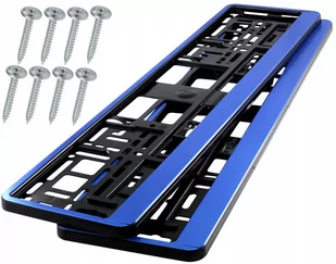 HP Utal Ramki pod tablicę rejestracyjną Niebieskie 2 szt 36491 - Akcesoria motoryzacyjne - miniaturka - grafika 1