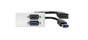 Vivolink Outlet Panel Hdmi, Usb3.0 - Gniazdka elektryczne - miniaturka - grafika 1