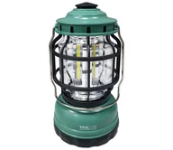 Latarki - LED Ściemnialna przenośna lampa kempingowa 3xLED/3W/3xAA IPX4 zielony - miniaturka - grafika 1