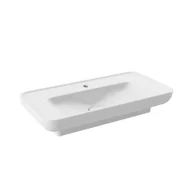 Umywalki - Wellneo Umywalka ceramiczna nablatowa 80 Bravia - miniaturka - grafika 1