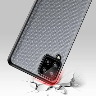 Dux Ducis Fino etui pokrowiec pokryty nylonowym materiałem Samsung Galaxy A22 4G szary - Etui i futerały do telefonów - miniaturka - grafika 6