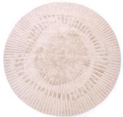 Dywany - Dywan Carpet Decor Handmade RADIUS beige koło - miniaturka - grafika 1