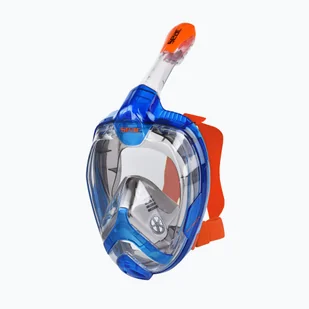Maska pełnotwarzowa do snorkelingu SEAC Magica blue/orange - Maski do nurkowania Maska pełnotwarzowa do snorkelingu SEAC Magica blue/orange - Maski do nurkowania - miniaturka - grafika 1